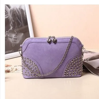 Fashion vintage chain small bag scrub fashion messenger bag female handbag messenger bag
