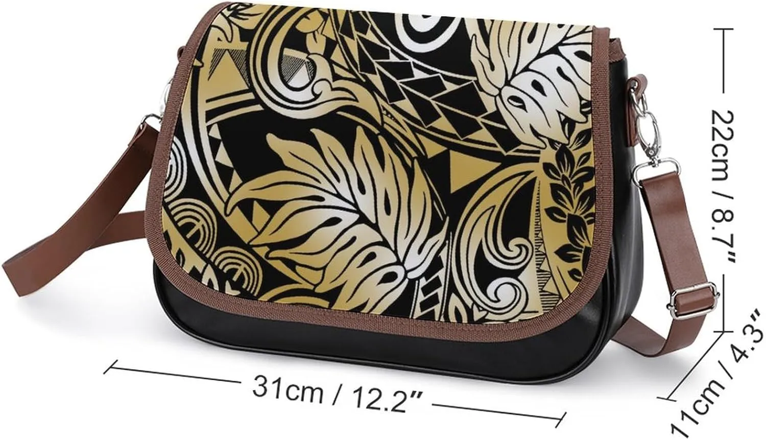 Fashionable Youth Small Bag Customized Polynesian Women'S Crossbody Bag Multi-Functional Work And Travel Bag
