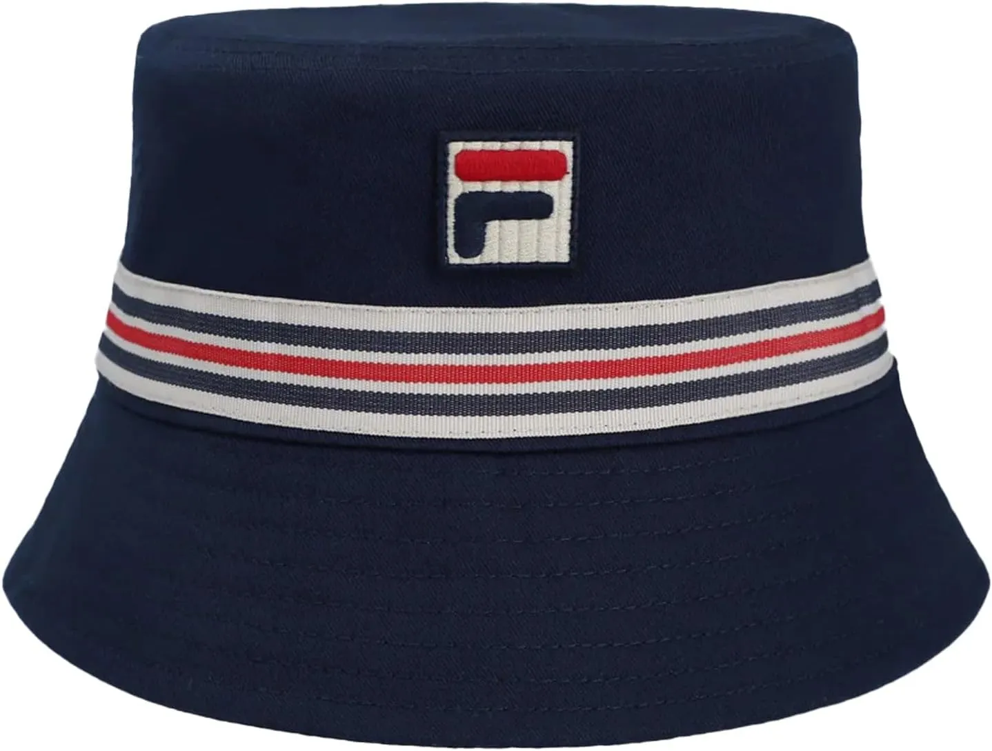 Fila Box & Heritage Stipe Bucket Hat - Fila Navy, Fila Navy, osz