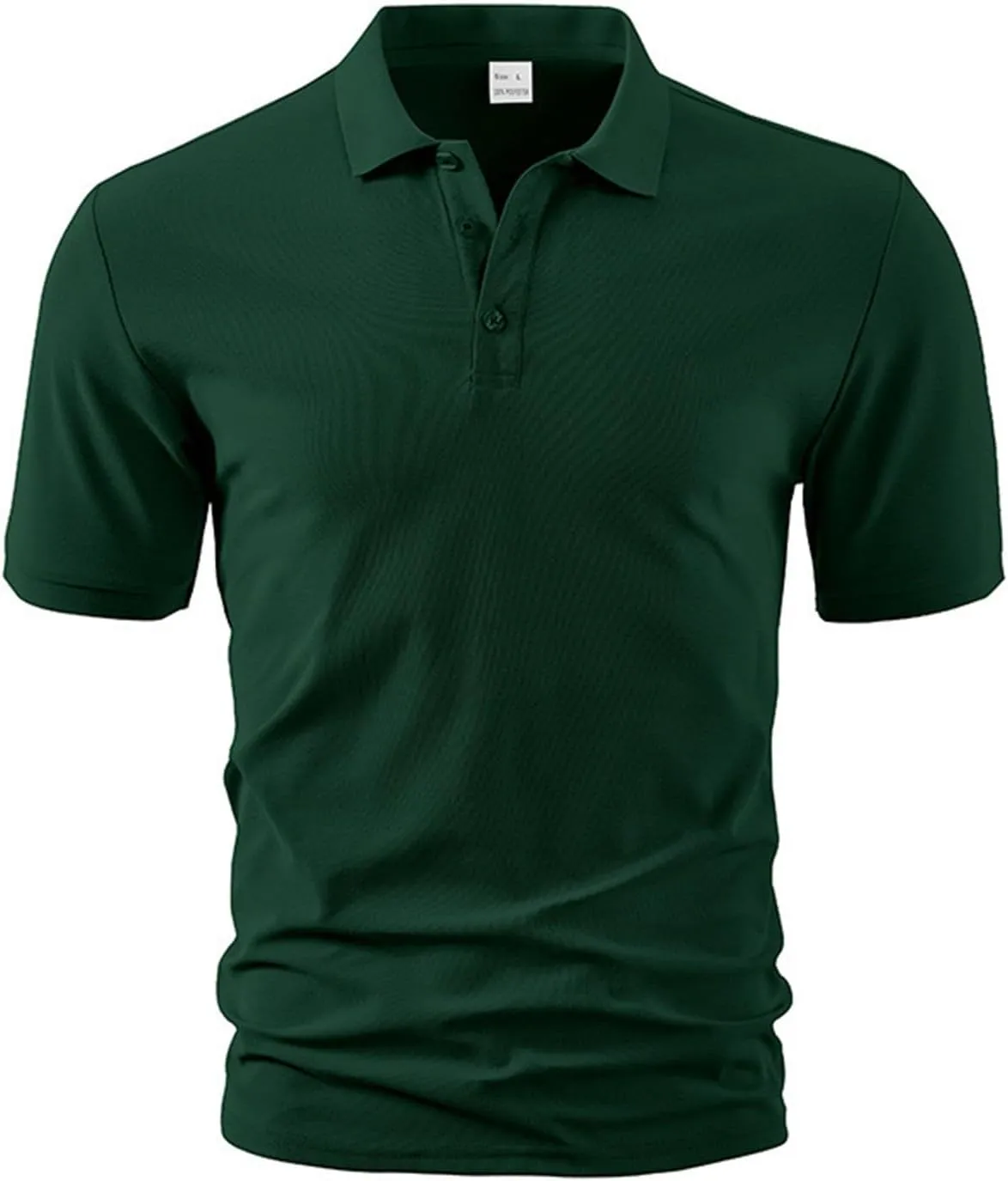 Golf Shirts for Men Performance Short Sleeve Sports Tactical T-Shirt Athletic Moisture Wicking Gym Tees Workout Tops