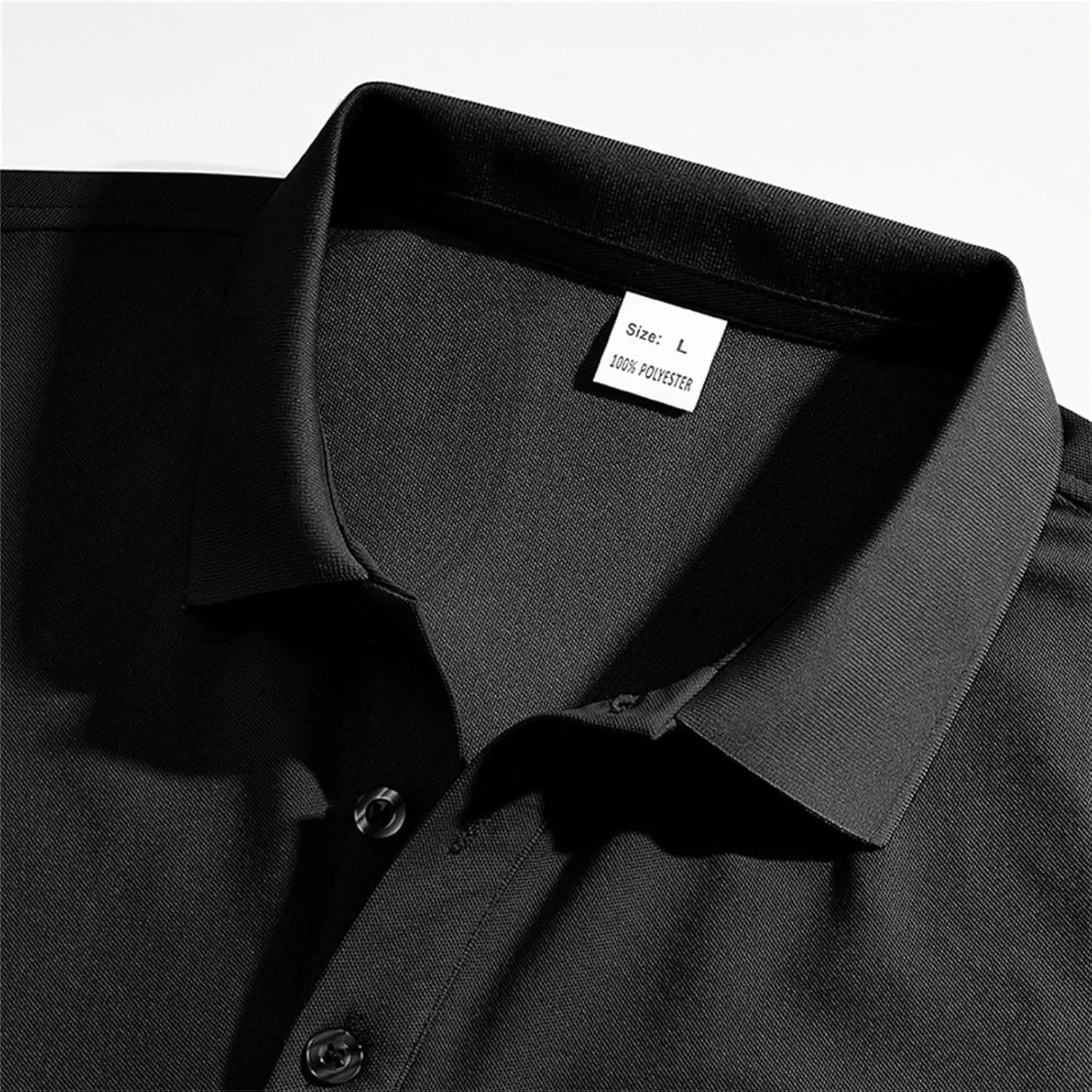 Golf Shirts for Men Performance Short Sleeve Sports Tactical T-Shirt Athletic Moisture Wicking Gym Tees Workout Tops