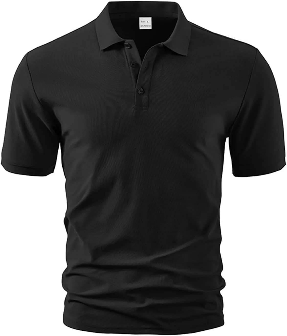 Golf Shirts for Men Performance Short Sleeve Sports Tactical T-Shirt Athletic Moisture Wicking Gym Tees Workout Tops