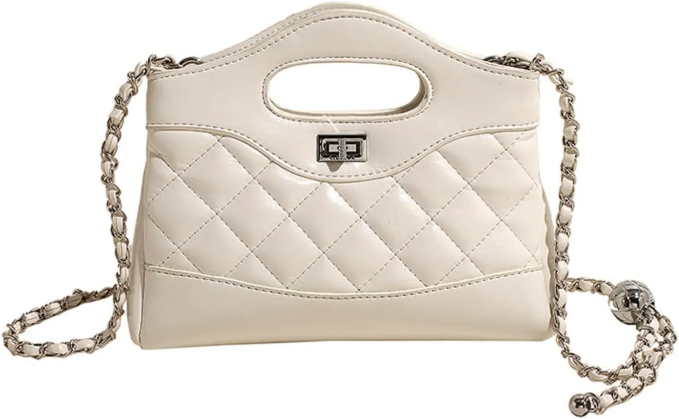 Handbags highend fashion casual versatile chain diamond purses shoulder crossbody women's bags