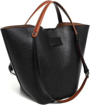 Handcrafted Dress-age handbag bucket bag Large Capacity Vegetable Basket Handbags All-Match Shoulder