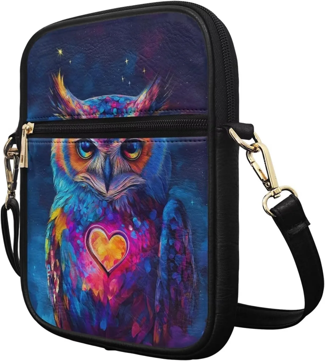 HUGS IDEA Messenger Bag for Women Crossbody Purse with Adjustable Strap Handbag
