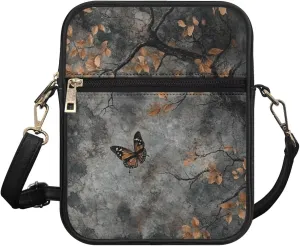 HUGS IDEA Small Messenger Bag for Women Crossbody Purse Mini Shoulder Bag for Lady