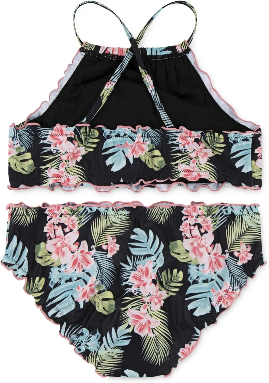 Hurley Girls' Halter Bikini (Big Kid)