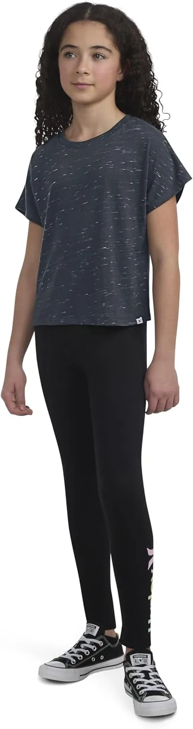 Hurley Girls' Soft Knit Basic T-Shirt