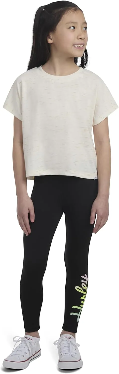Hurley Girls' Soft Knit Basic T-Shirt