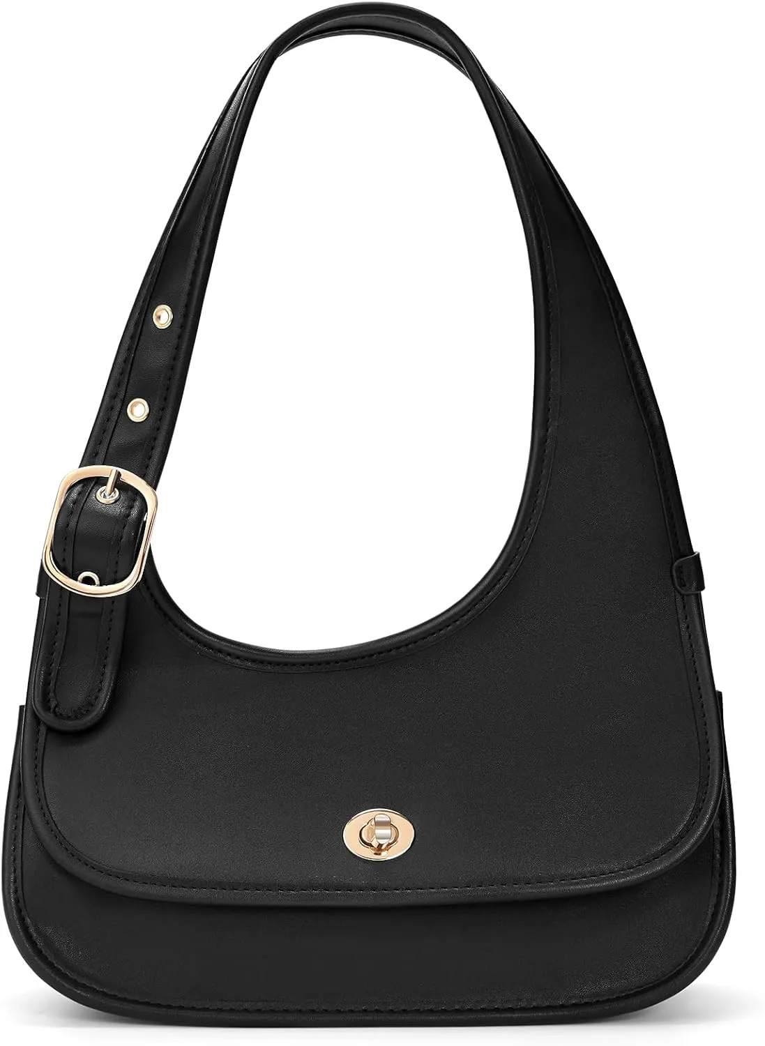 JQWSVE Shoulder Bags for Women Purses and Handbags Trendy Cute Hobo Tote Handbag Vegan Leather Crescent Clutch Underarm Bag