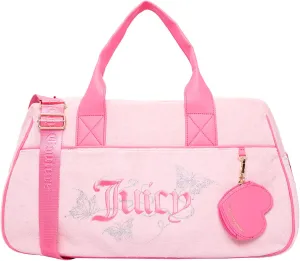 Juicy Couture Women's WINGIN’ IT Weekender, Pink Diamond/Pink, One Size