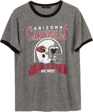 Junk Food Clothing Arizona Carindals Backyard Ringer Tee