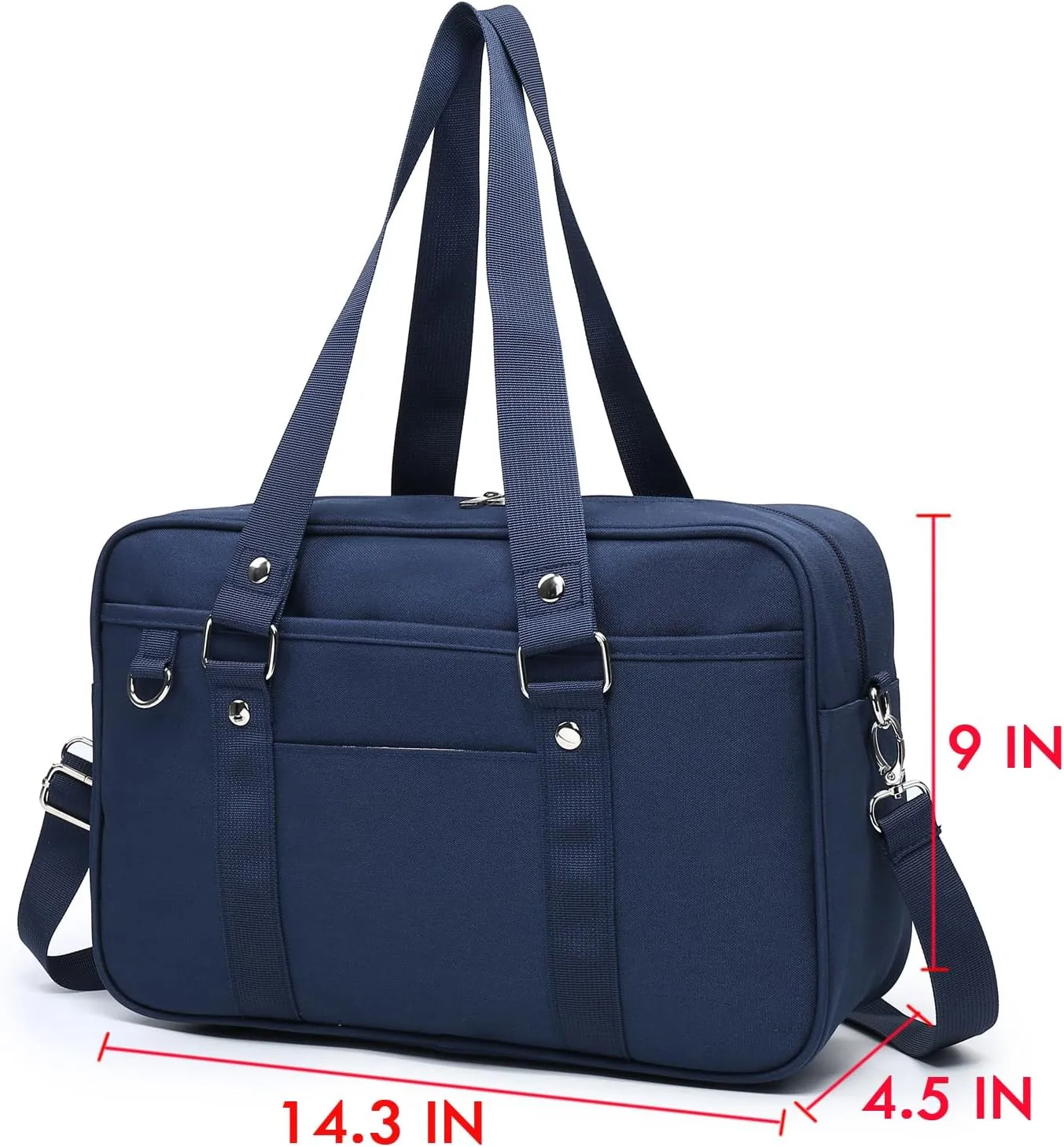 Large Canvas Messenger Ita Bag - Japanese Kawaii Anime Shoulder Handbag for Cosplay