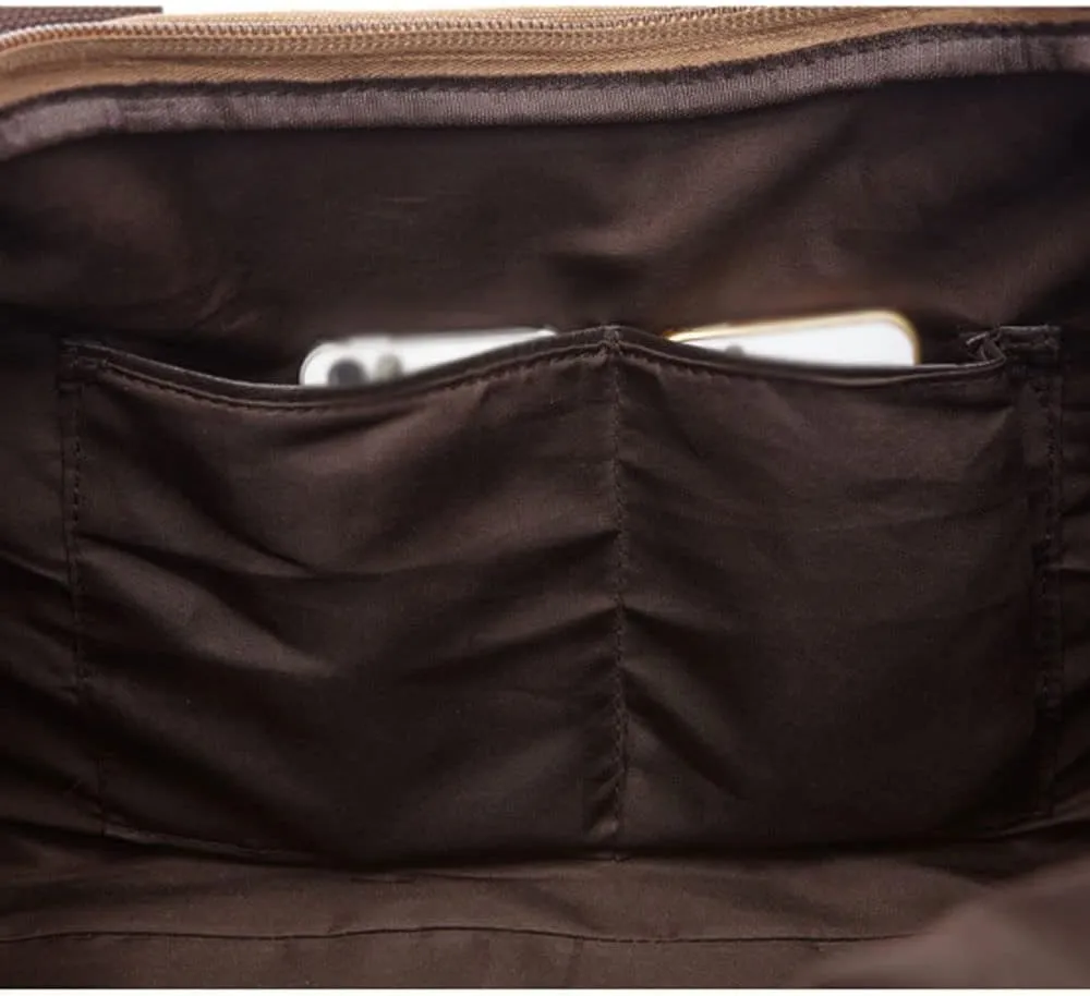 Large-capacity luggage bag fashion leisure travel bag trendy outdoor Messenger portable canvas travel bag