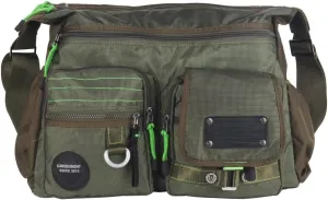 Large Messenger Bag Shoulder Bag Pack Tote Travel Daypack 15"