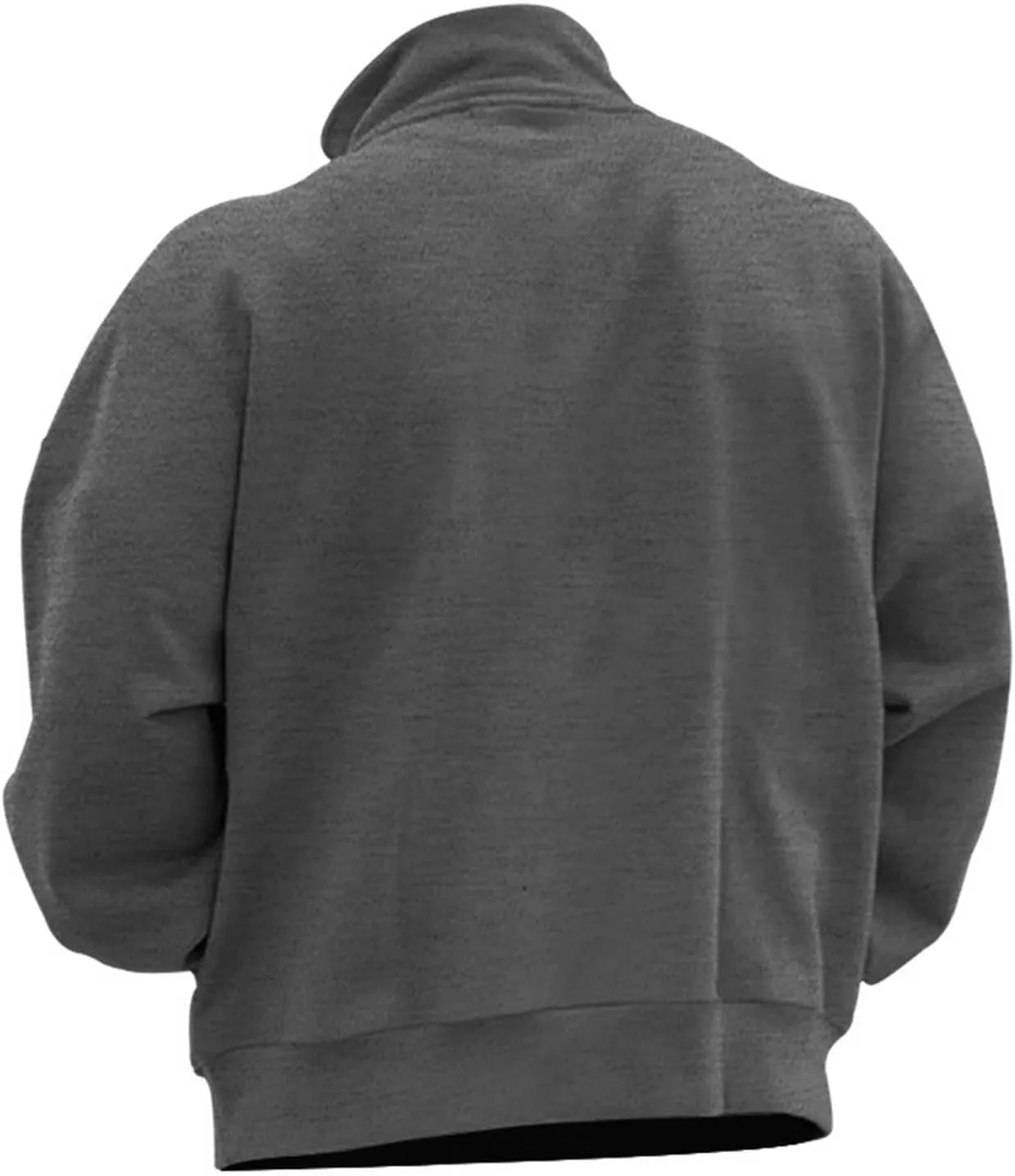 Long Sleeve Sweatshirts for Men Loose Stylish Turtleneck Quarter Zip Pullover Shirt Vintage Comfy Fishing Sweatshirt