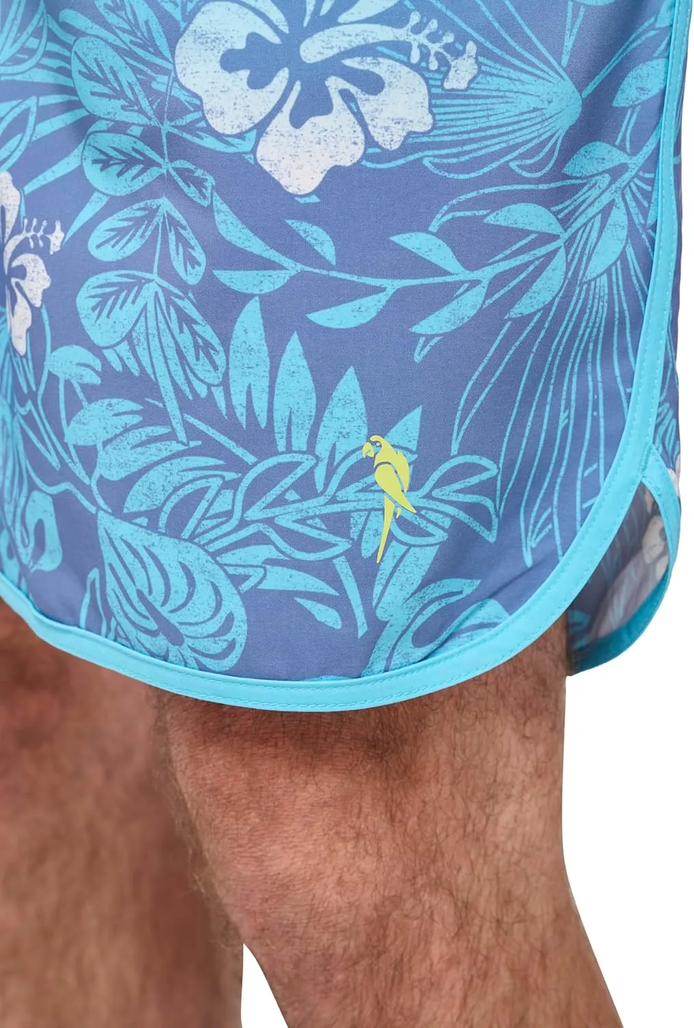 Margaritaville Men's Standard Island Reserve Hibiscus Print Swim Trunk