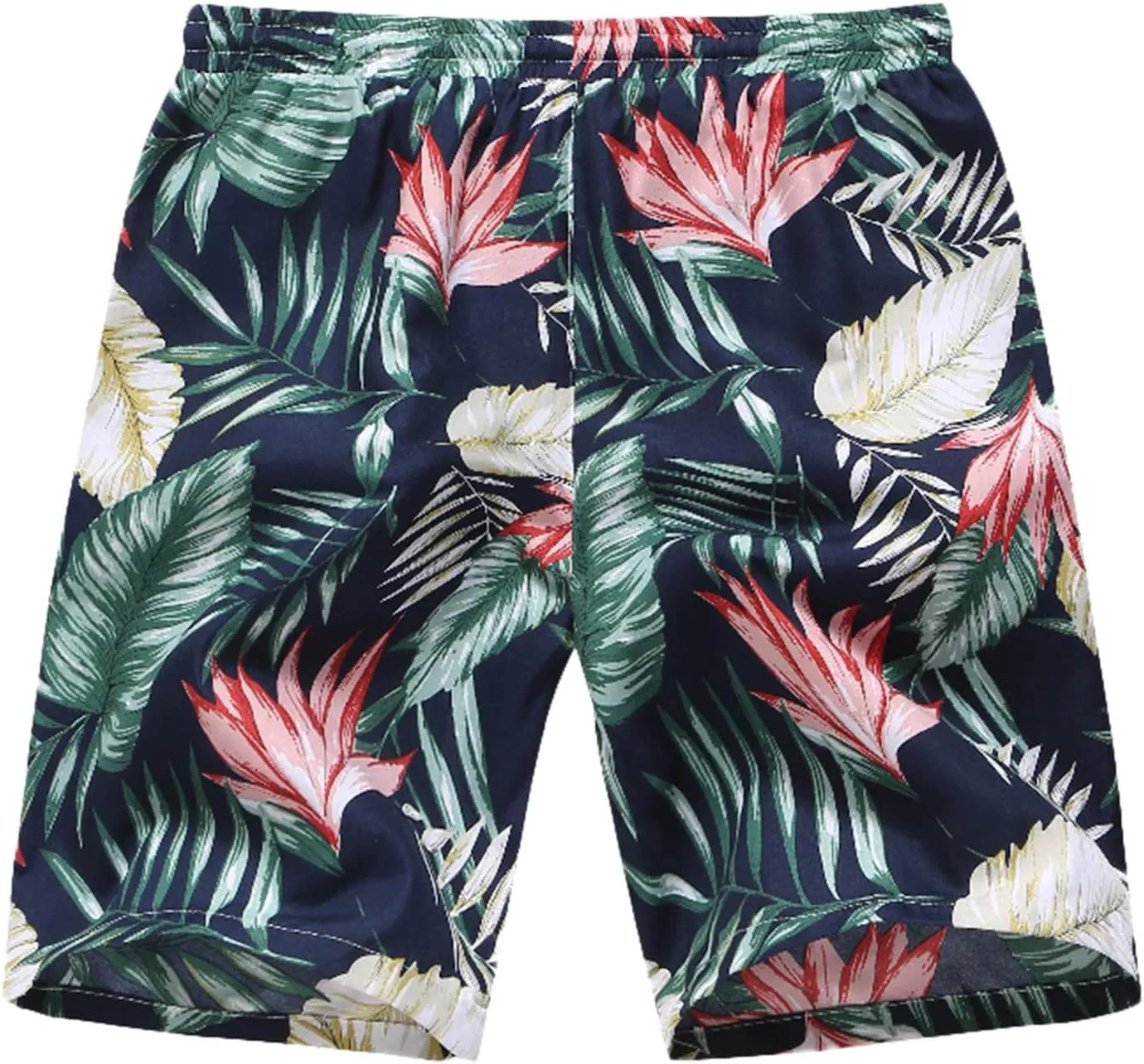 Matching Vacation Outfits for Family Loose Short Printed Floral Beach Casual Pants Shorts Power Shorts Mens Swim