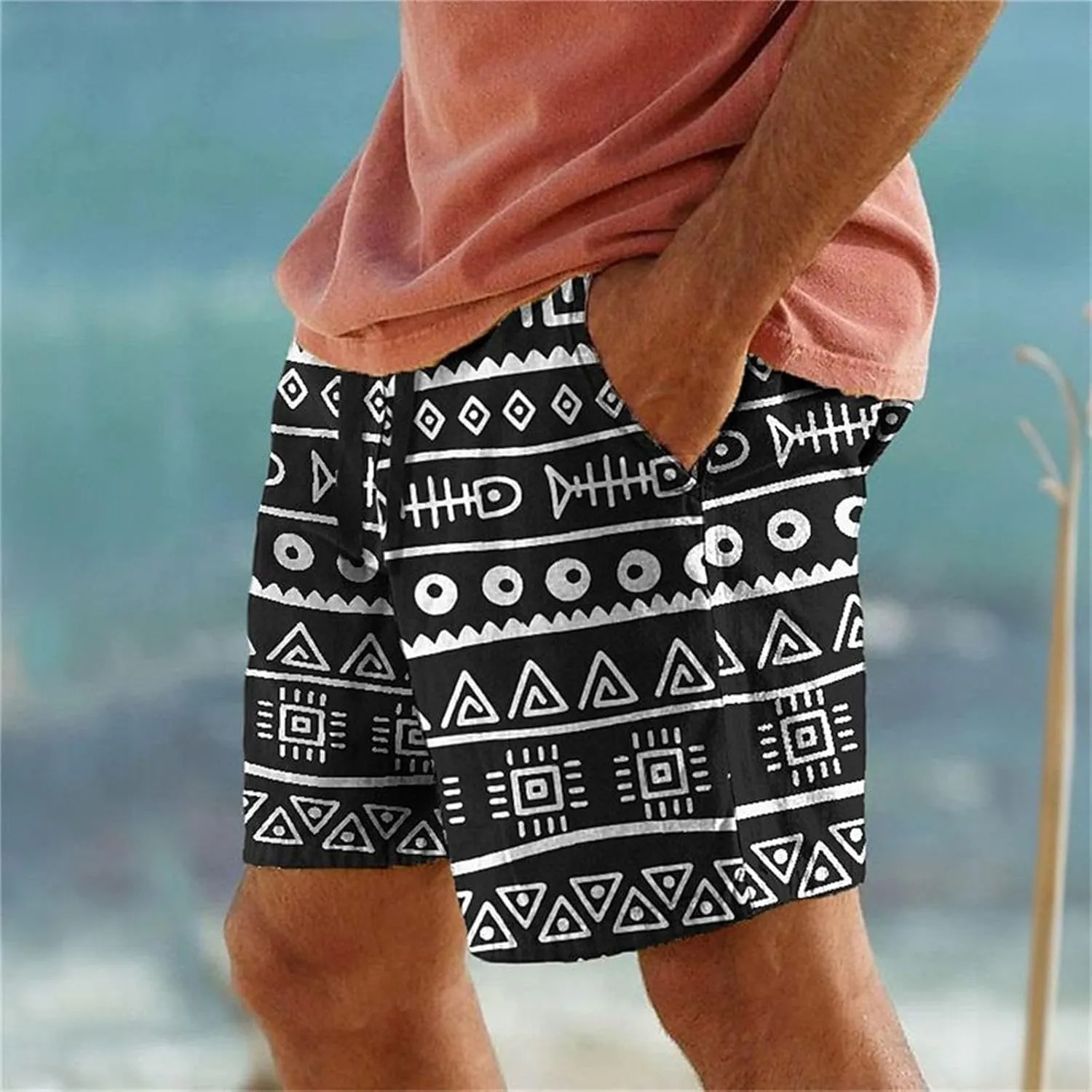 Maternity Swim Shorts Surfing Sports Plus Size Beach Shorts Board Pants Irish Flag Shorts Man Swim Suit Stretch Swim