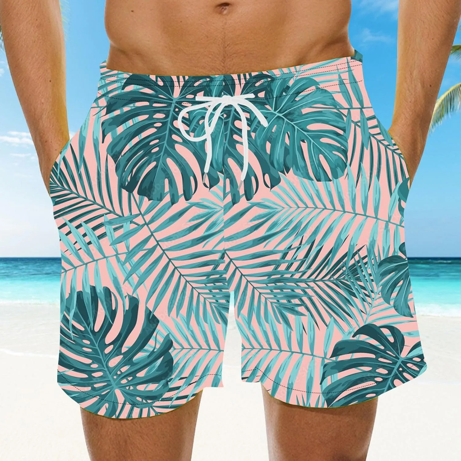 Maternity Swim Shorts Surfing Sports Plus Size Beach Shorts Board Pants Irish Flag Shorts Man Swim Suit Stretch Swim