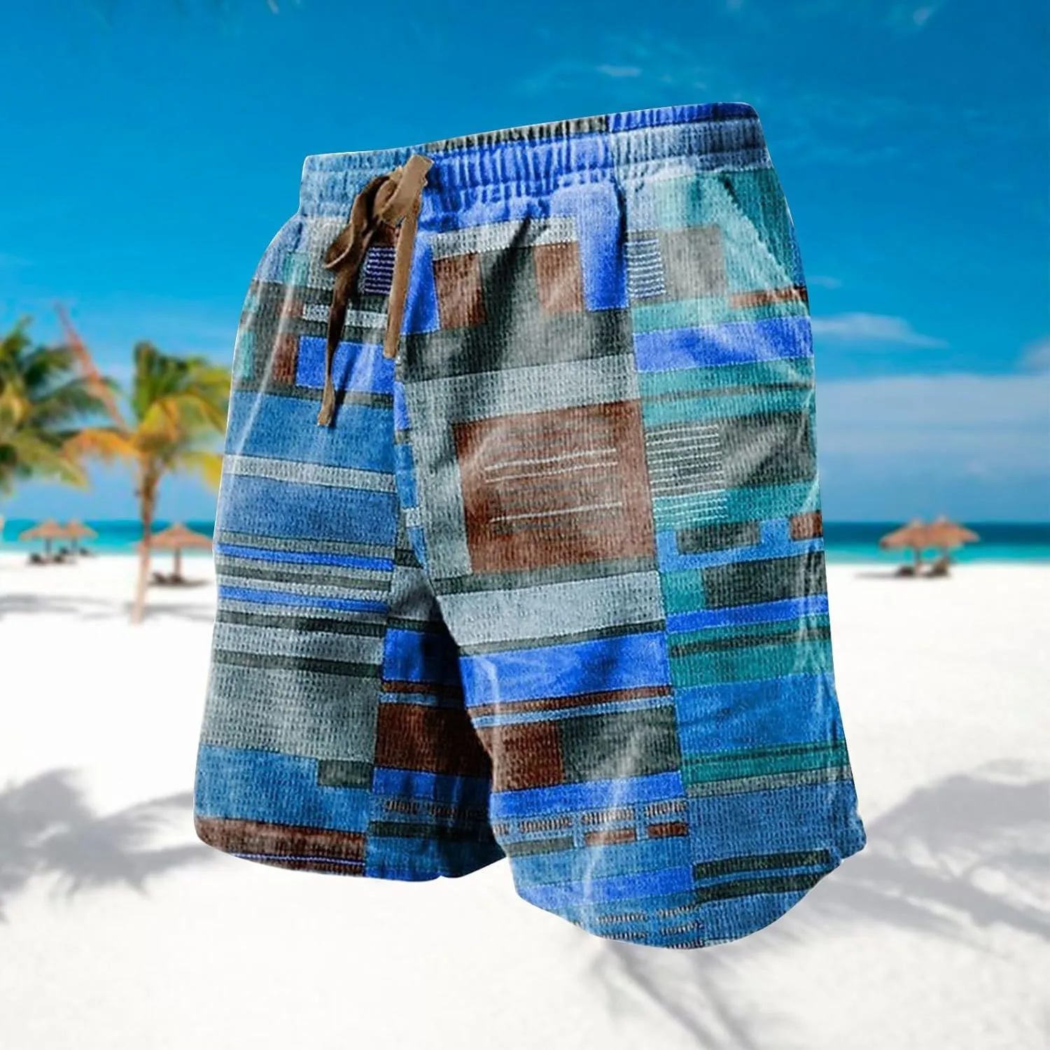 Men Beach Outfits Sets Swim Beach Summer Holiday Pants Pants Men's Board Shorts Jogger Shorts Quick Dry Swim Shorts