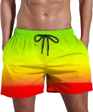 Men 'S Drawstring Elastic Waist Shorts Plus Size Five Quick Drying Beach Pants Shorts Shorts for Men Mens Shorts