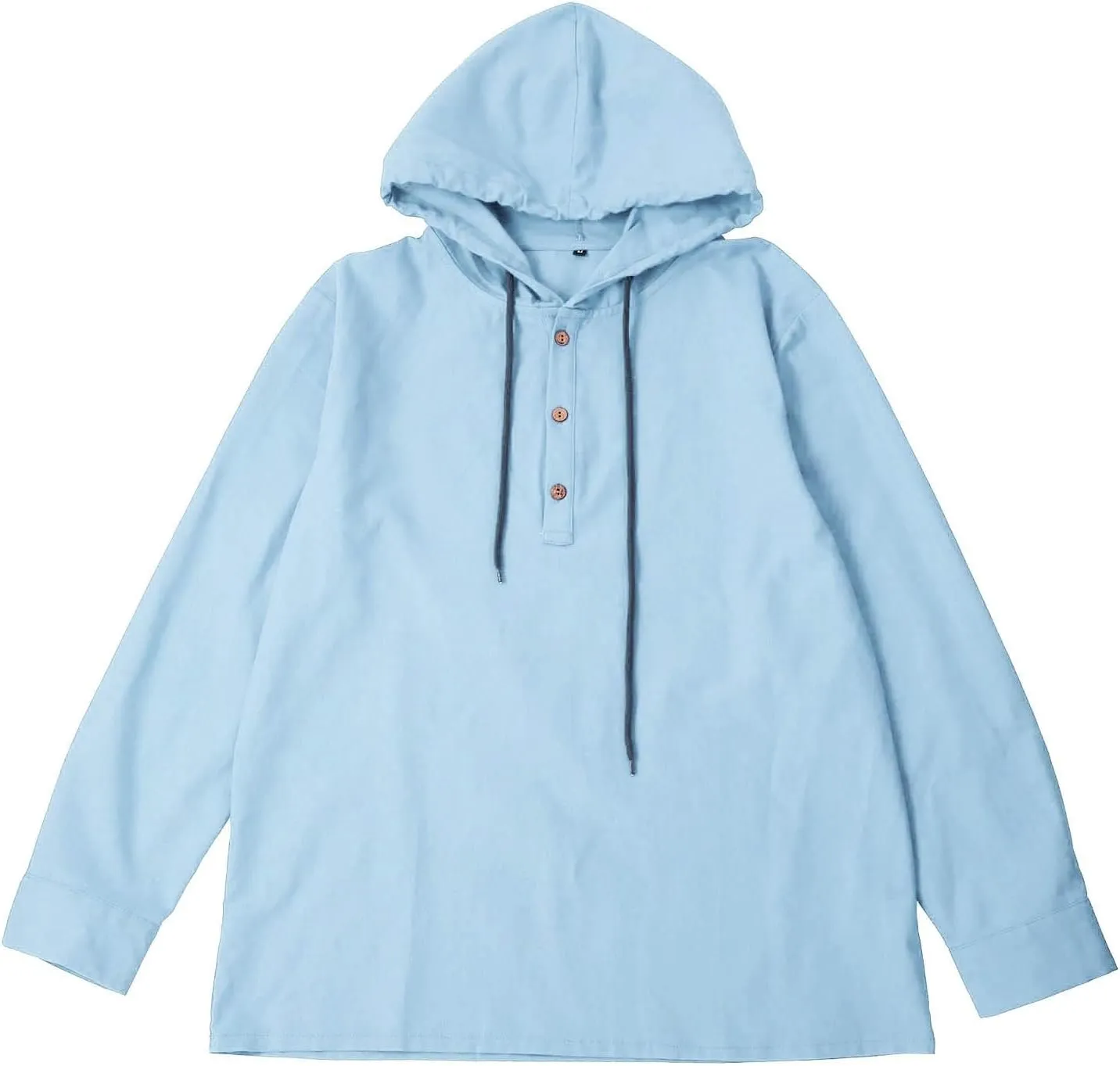 Mens Casual Long Sleeve Cotton Linen Shirts Color Pocket Long Sleeve Shirt Top Long Sleeve Shirts for Men Mens