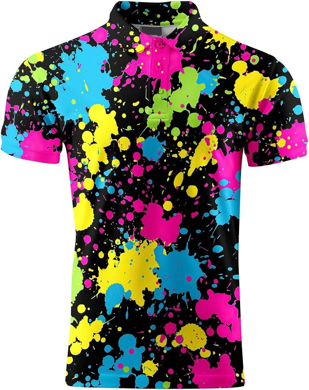 Men's Casual Short Sleeve Polo Shirts 2025 Fashion Designed Regular Fit Pique Golf T Shirt Summer Tropical Beach Tops