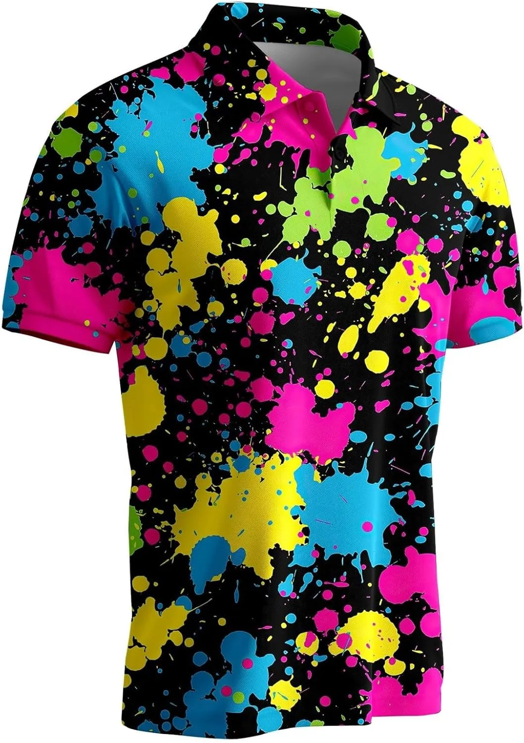 Men's Casual Short Sleeve Polo Shirts 2025 Fashion Designed Regular Fit Pique Golf T Shirt Summer Tropical Beach Tops
