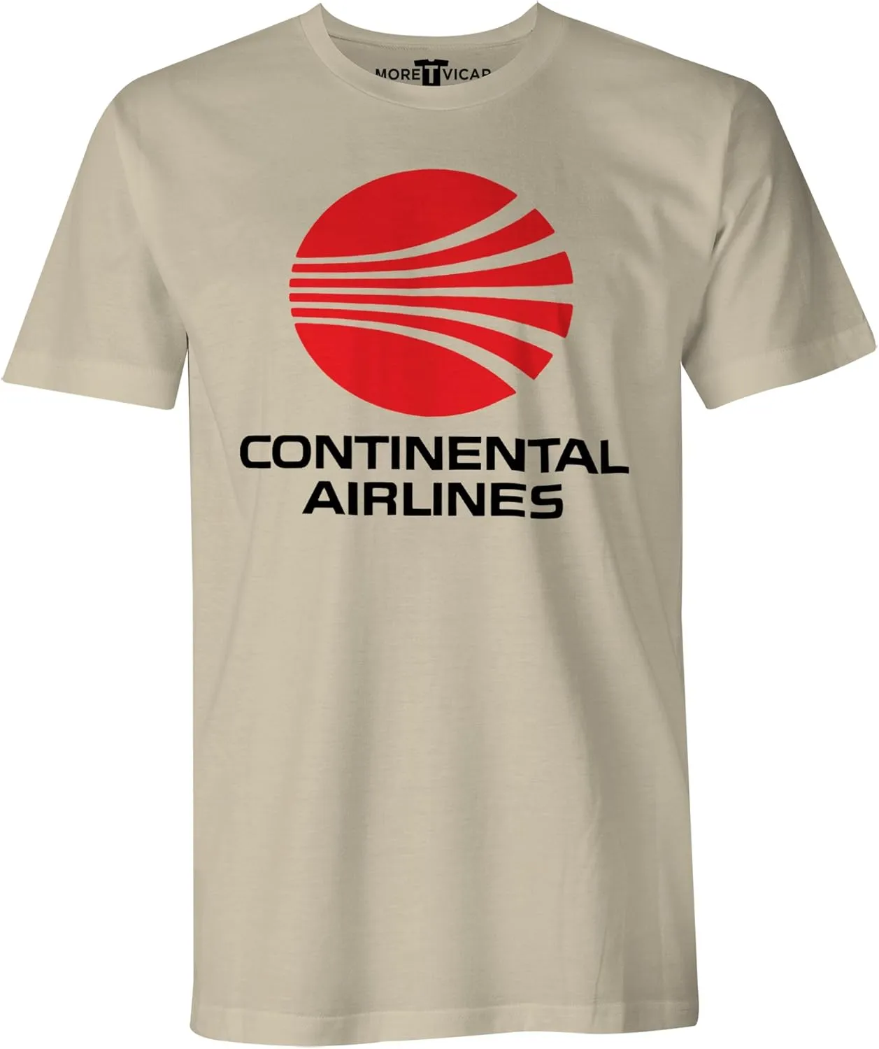 Men's Continental Airlines - Retro Airliner Logo T Shirt