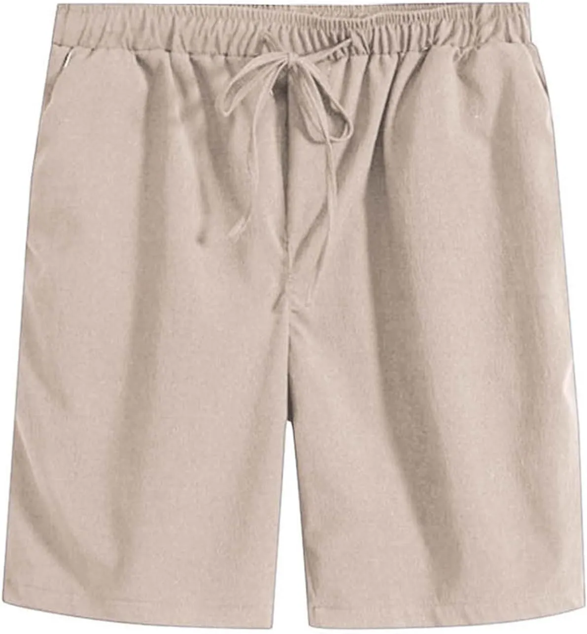Mens Sets 2 Piece Outfits Summer Short Sleeve V Neck Shirt Button Collared and Drawstring Shorts Beach Fashion 2025