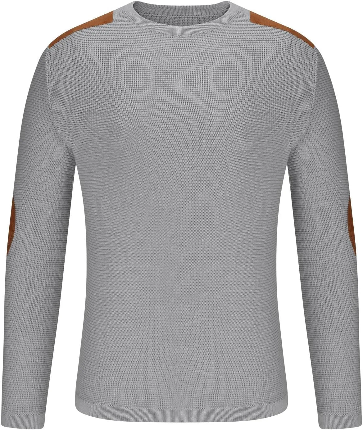 Mens Shirts Casual Stylish Long Sleeve Crewneck Sweatshirt No Hood Loose Lightweight Pullover Outdoor Clothing