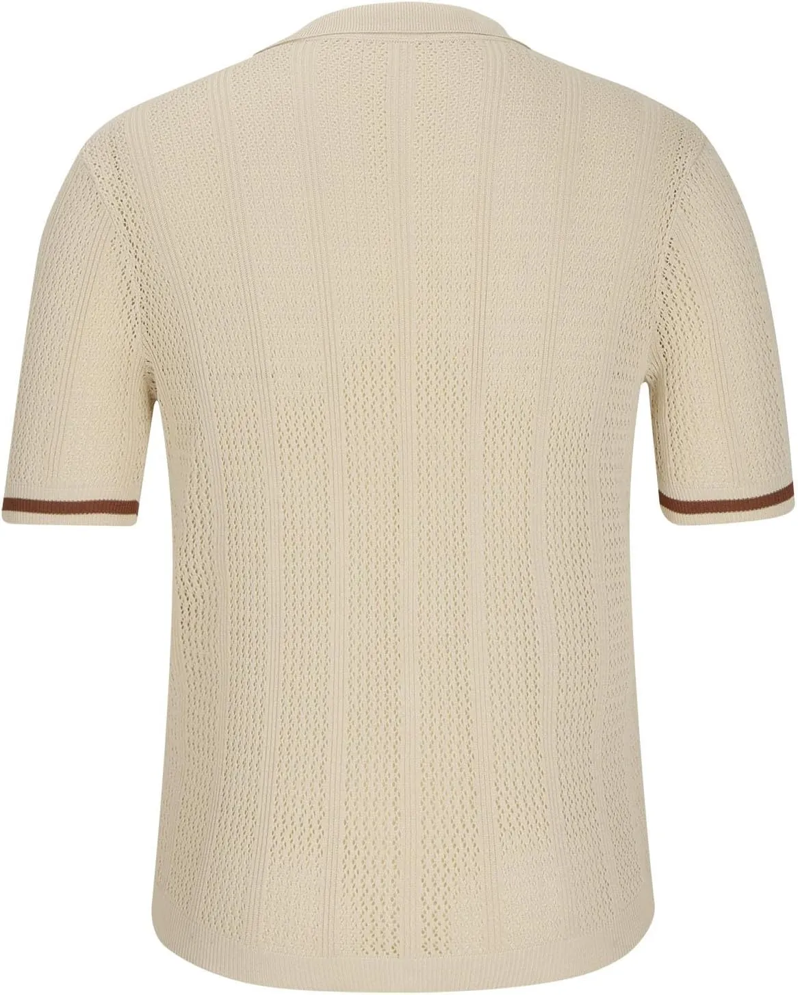 Men's Short Sleeve Knit Shirt Vintage Loose Button Down Lapel Solid Blouses Summer Casual Retro Workout Shirts