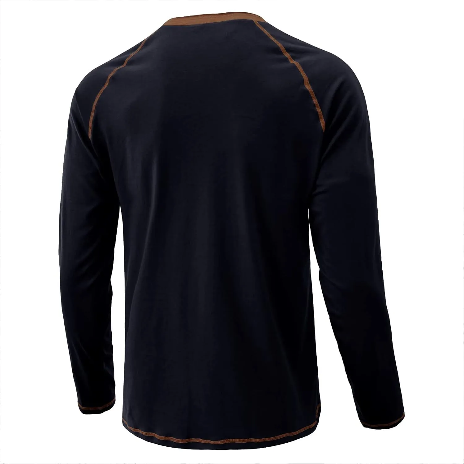 Men's Summer Shirts Long Sleeve Button Pocket Henry Collar Breathable Athletic Summer Comfy Fashion Trendy T-Shirts