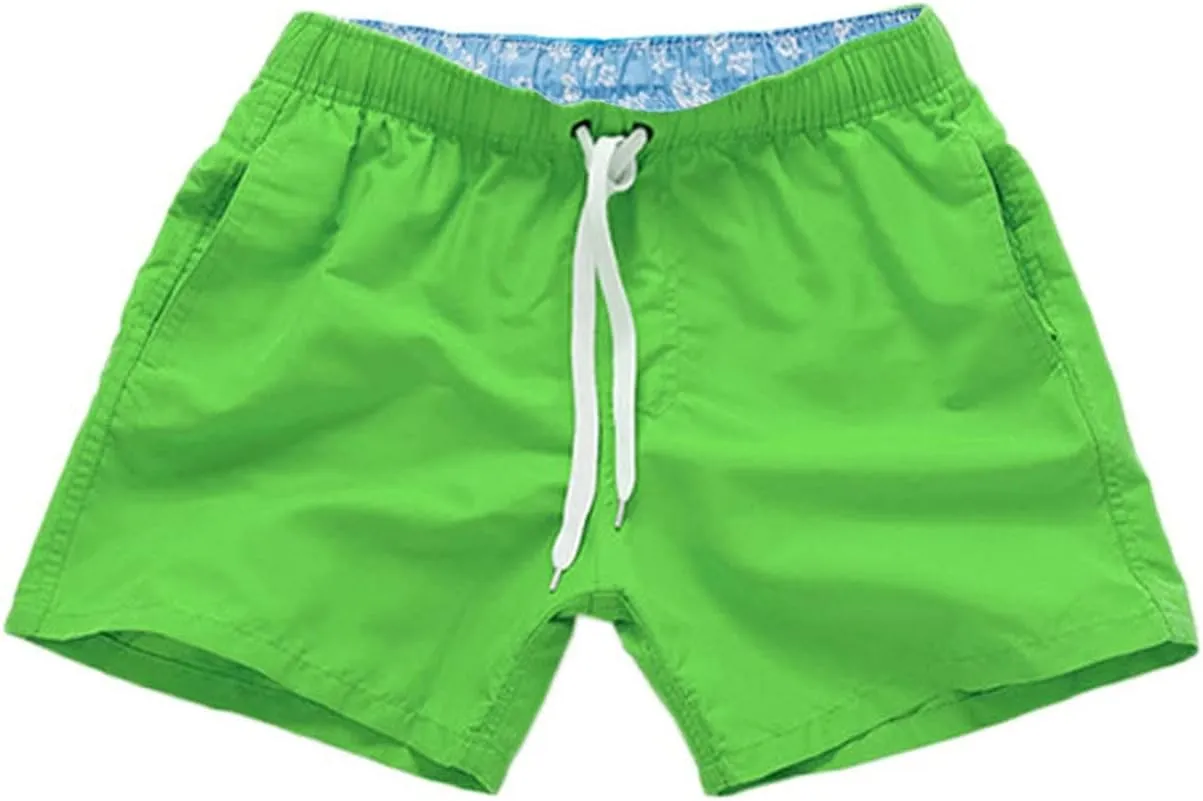 Men's Surf s Beach Dry Men's Pants Pants Workout Shorts Quarter Loose Men's swimwear Swimsuit Swimwear for