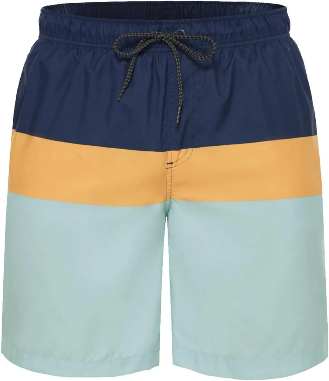 Men's Swim Trunks Quick Dry Bathing Suit Short Fashion Tether Pocket Board Short Pant Swimwear Bathing Suits Funny