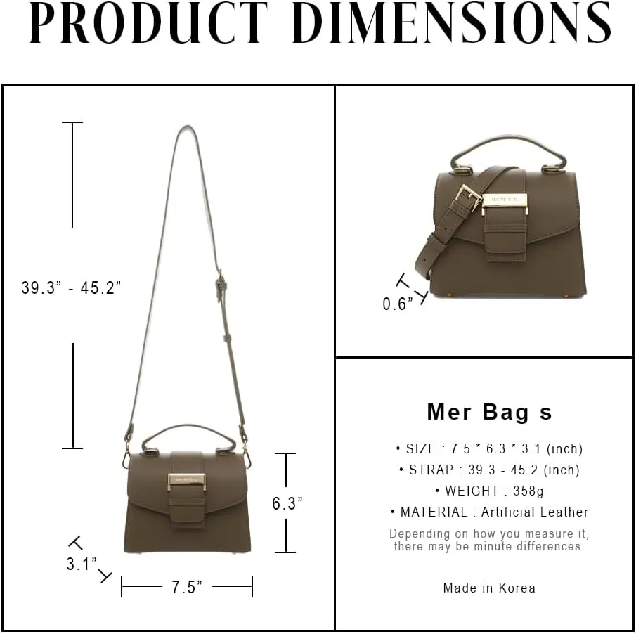 MER Bag S Woman HandBags Cross and Shoulder Bag