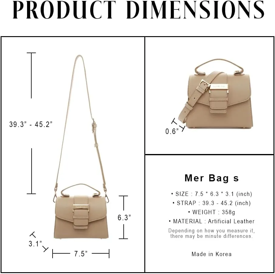 MER Bag S Woman HandBags Cross and Shoulder Bag