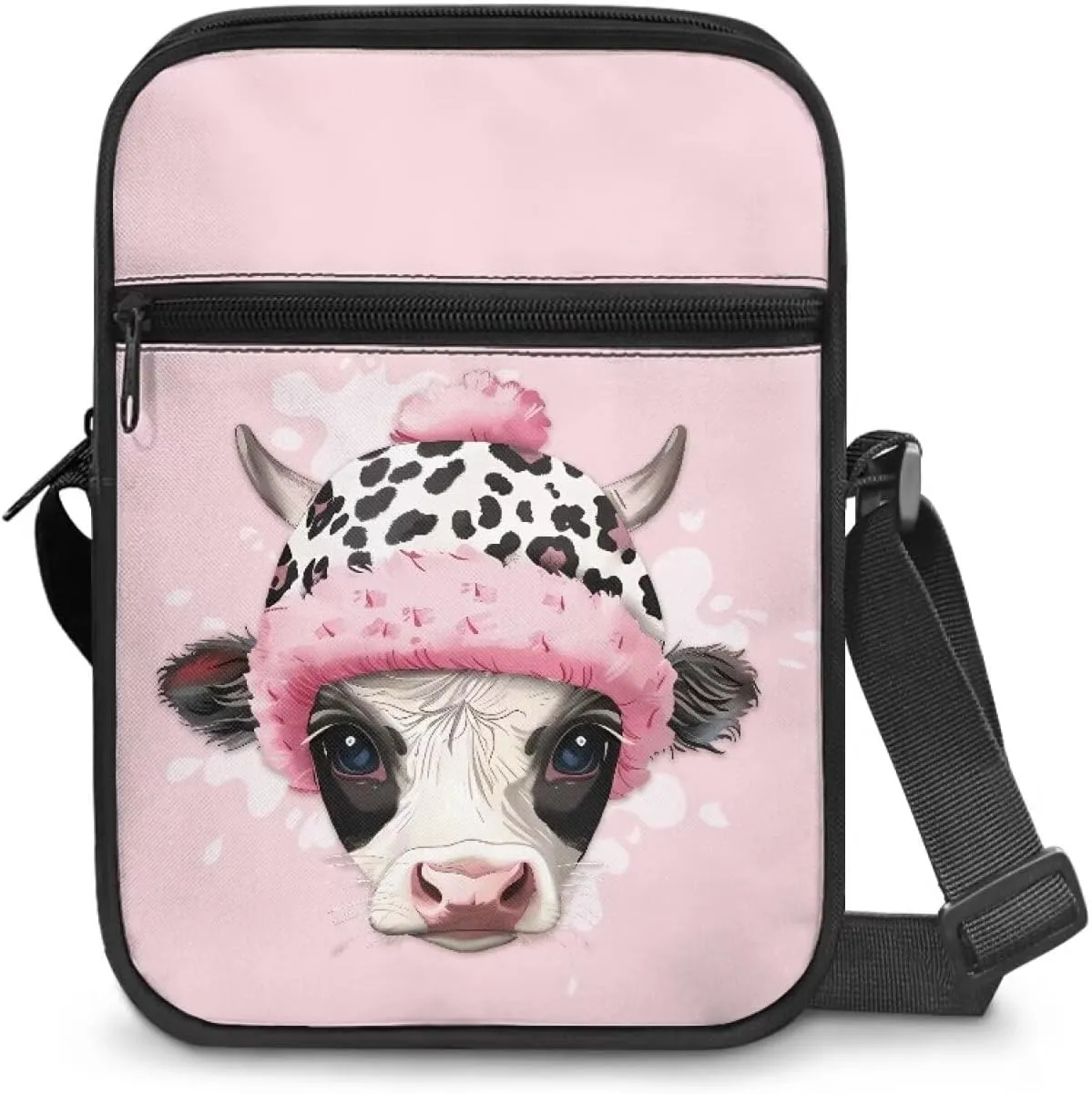 Messenger Bag for Women, Waterproof Crossbody Shoulder Bag for Men, Lightweight Sling Chest Bag