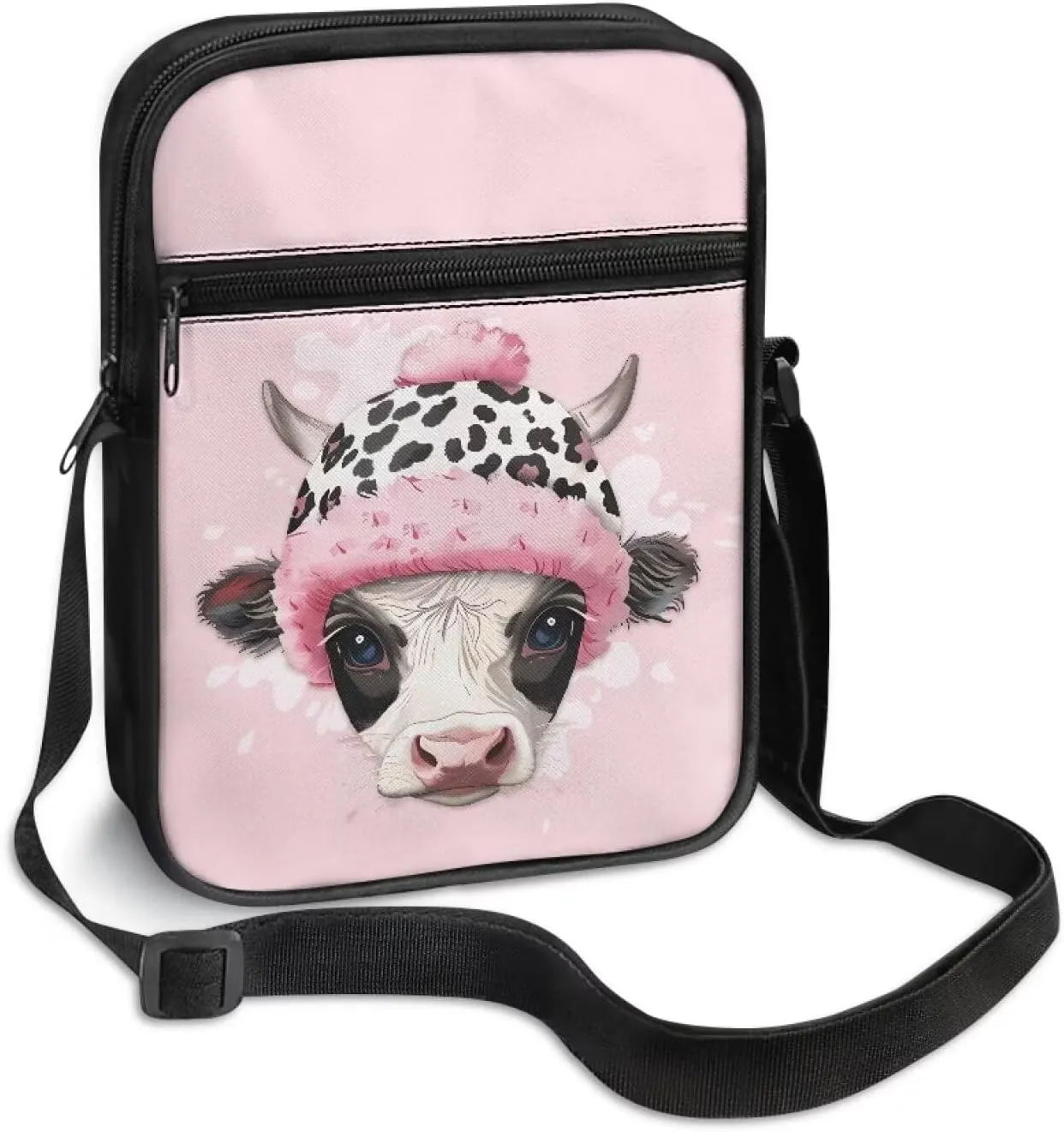 Messenger Bag for Women, Waterproof Crossbody Shoulder Bag for Men, Lightweight Sling Chest Bag