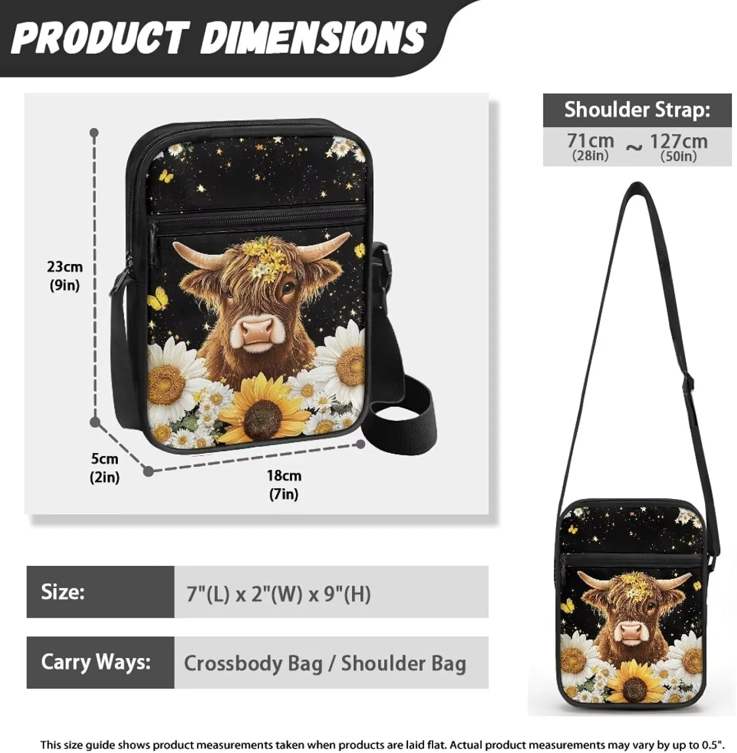 Messenger Bag Satchel Crossbody Bags for Men and Women Unisex Lightweight Small Travel Portable Zipper Office Bag