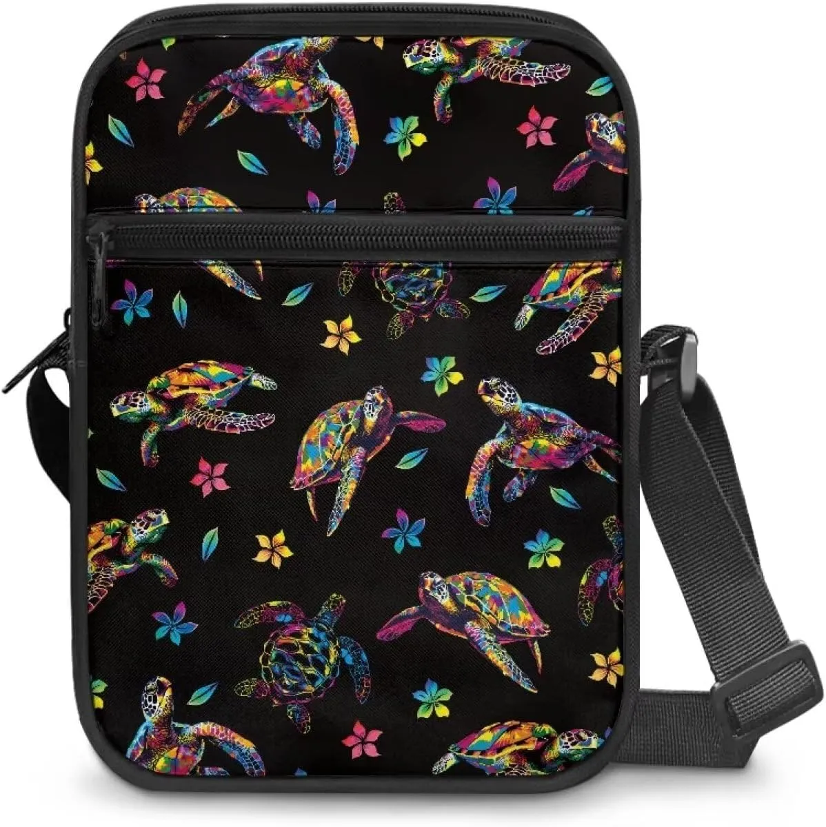 Mini Messenger Bag Small Crossbody Bags for Women Men Sling Bag Satchel Bag with Adjustable Strap and Pockets