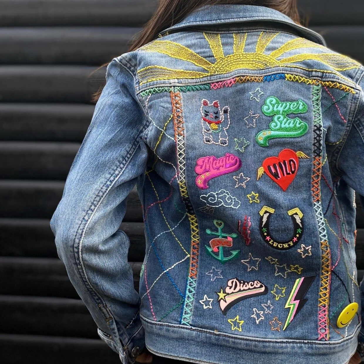 Mix Tape Iron on Patch