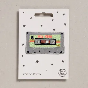 Mix Tape Iron on Patch