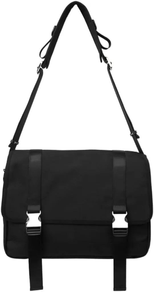 MOLERFO Messenger Bag for Women Nylon Crossbody Bag Vintage Crossbody Bags Aesthetic Tote Bag Cute Tote Bag Canvas Bag