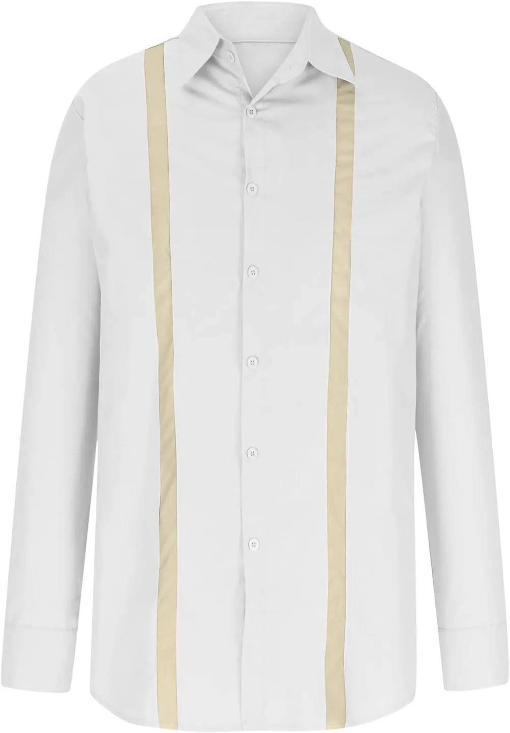 Muscularfit Mens Shirts Long Sleeve Slim Fit Linen Button Down Tshirt Fall Fashion Guayabera Work Shirt Casual Trendy Clothes