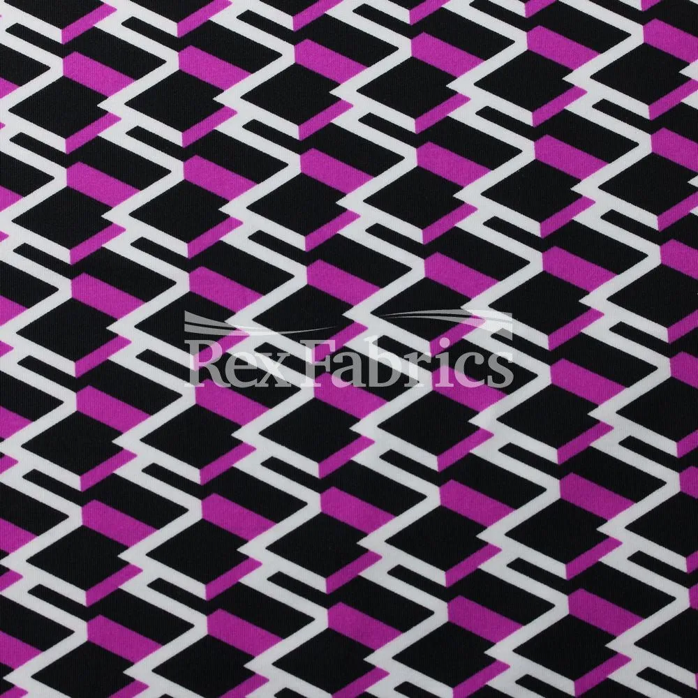 Neo Geo - 4-Way Stretch Nylon Spandex Print