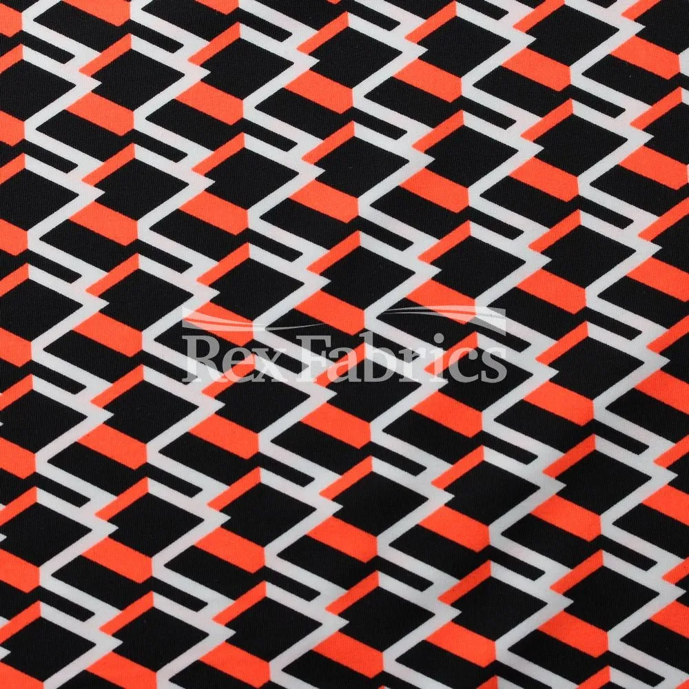 Neo Geo - 4-Way Stretch Nylon Spandex Print