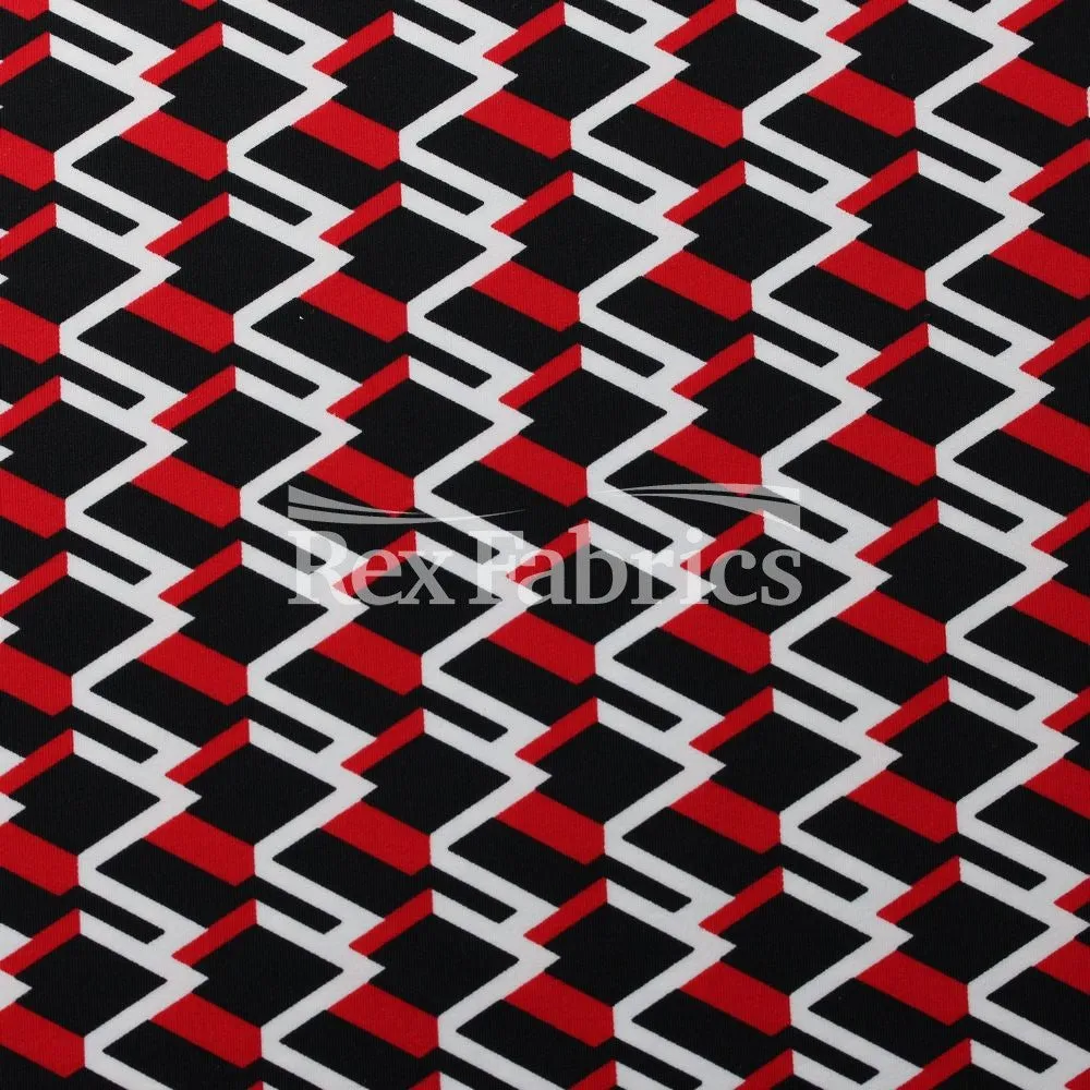 Neo Geo - 4-Way Stretch Nylon Spandex Print