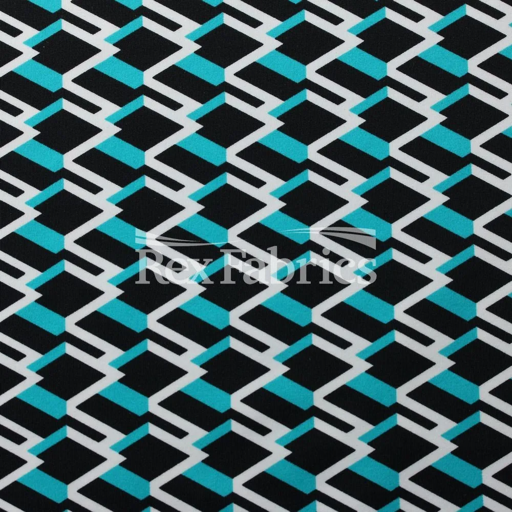 Neo Geo - 4-Way Stretch Nylon Spandex Print